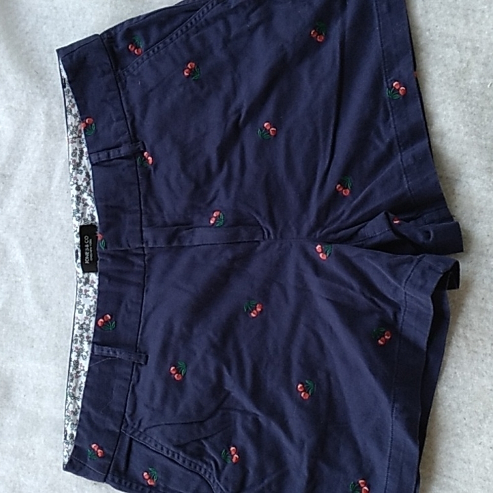 Jones & Co. 10 blue red cherries 🍒